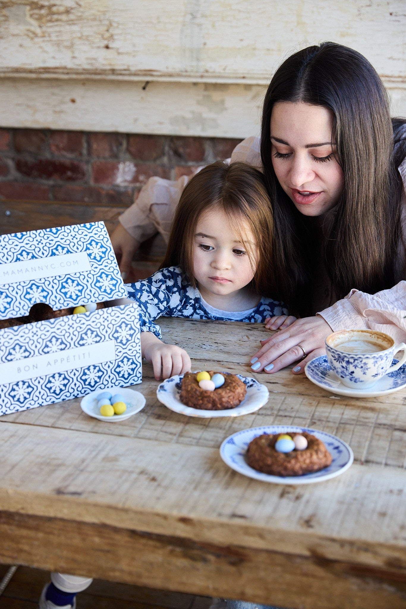 Boîte à biscuits à l'avoine « œuf dans un nid »