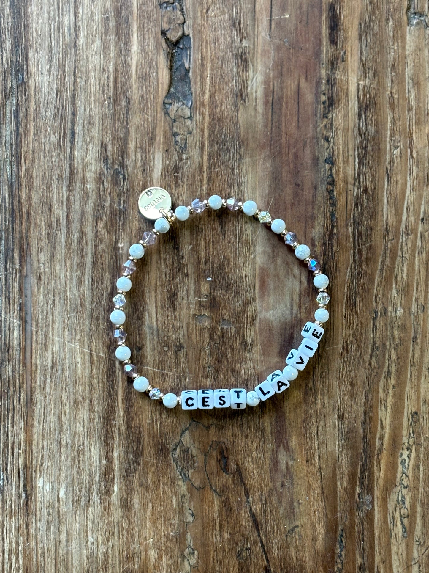 'je taime' {little words project bracelet}