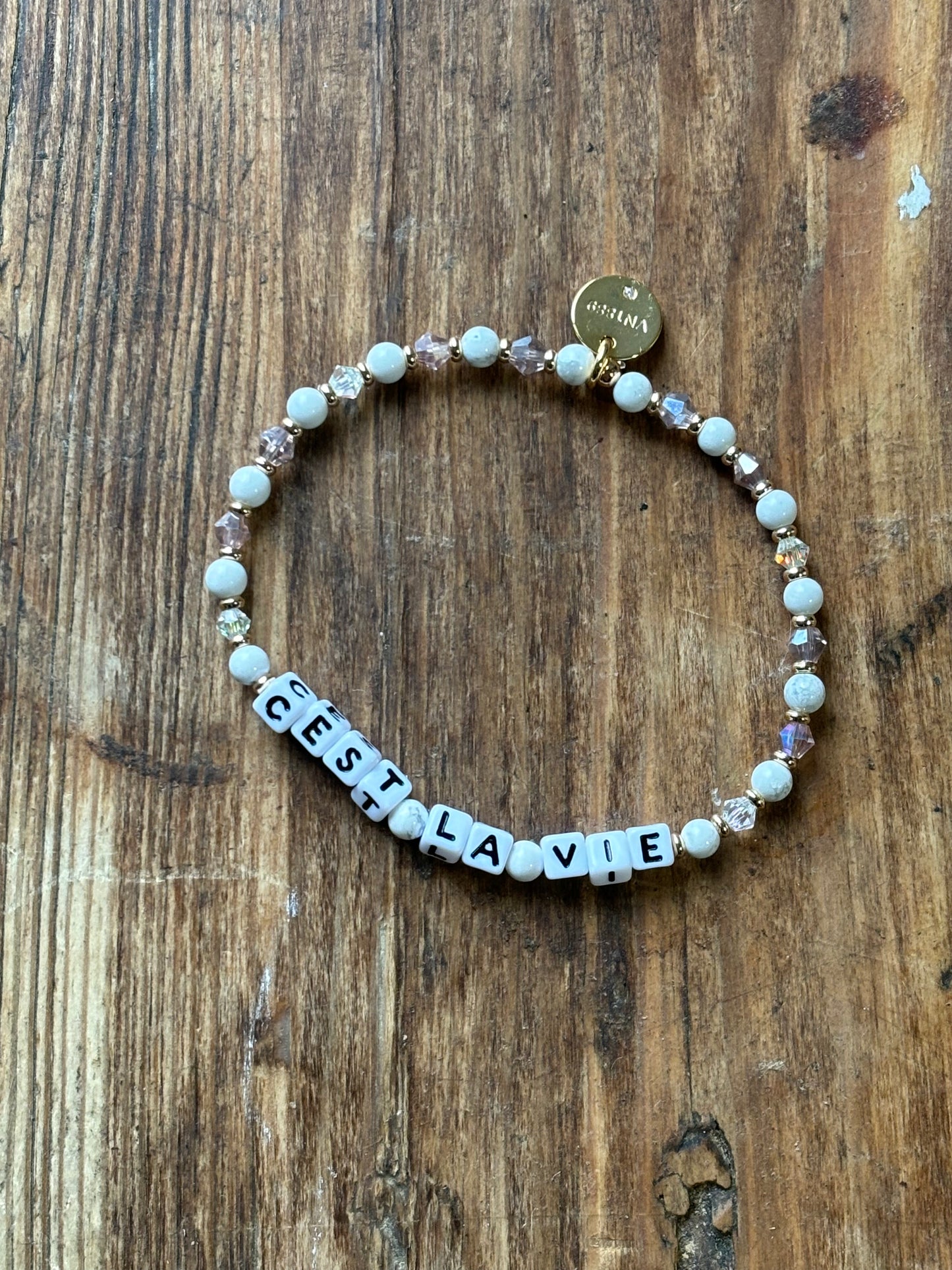 'je taime' {little words project bracelet}
