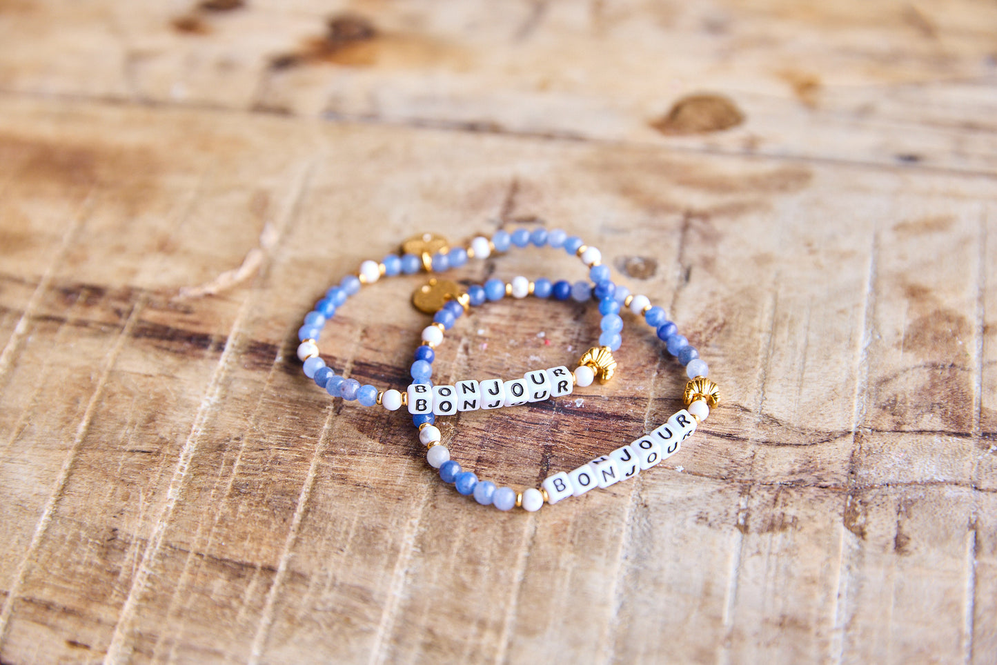 'bonjour' {little words project bracelet}