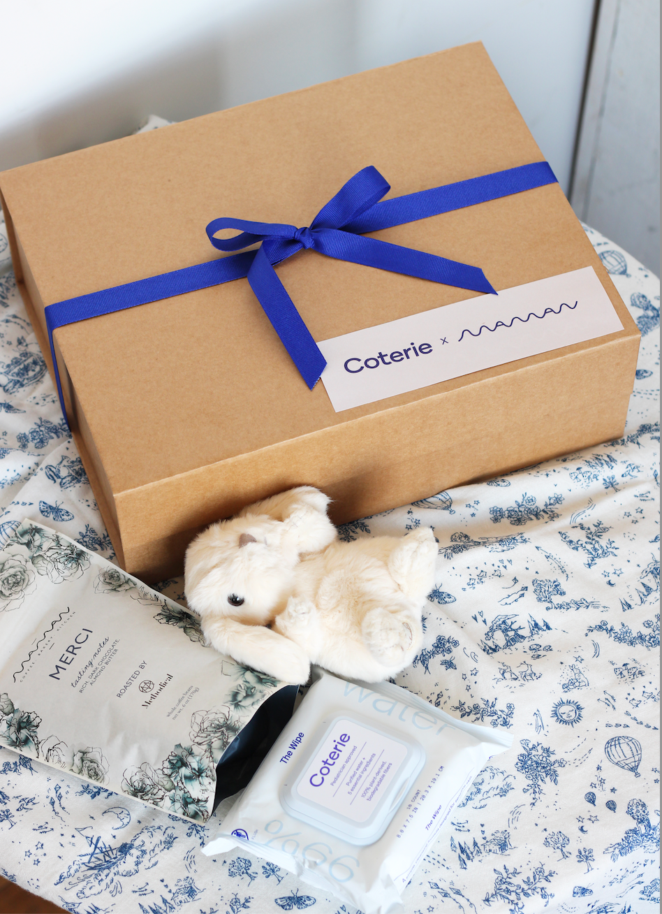 {coterie x maman} gift box