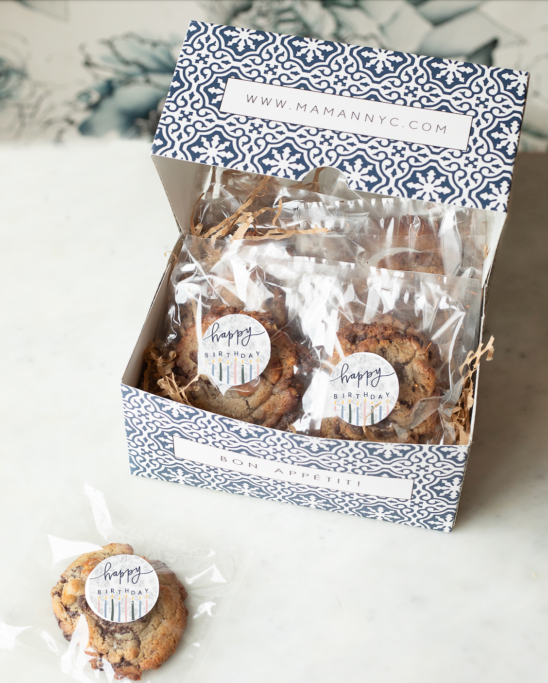 caja de galletas s'mores