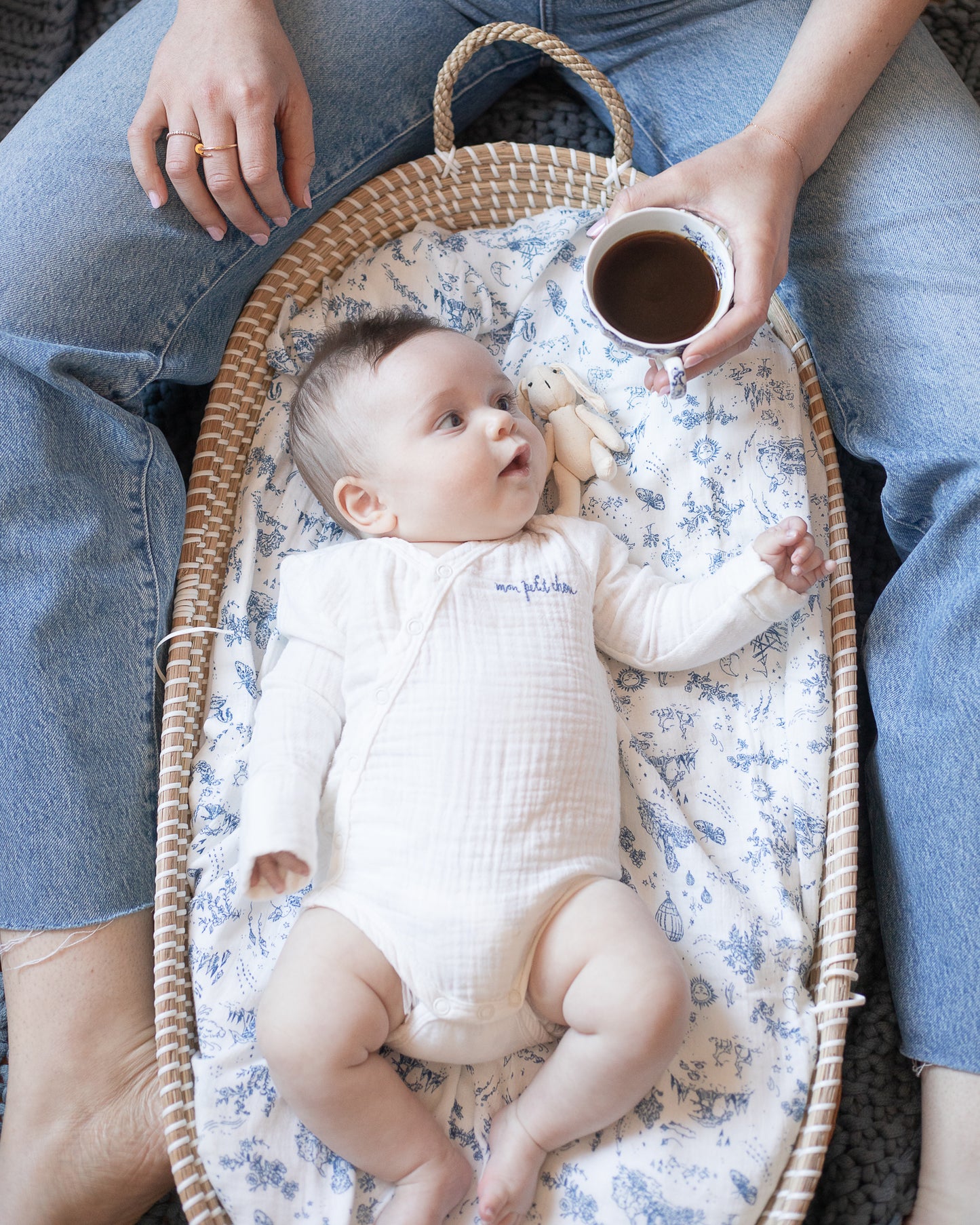 the popple bodysuit {cottontail muslin}
