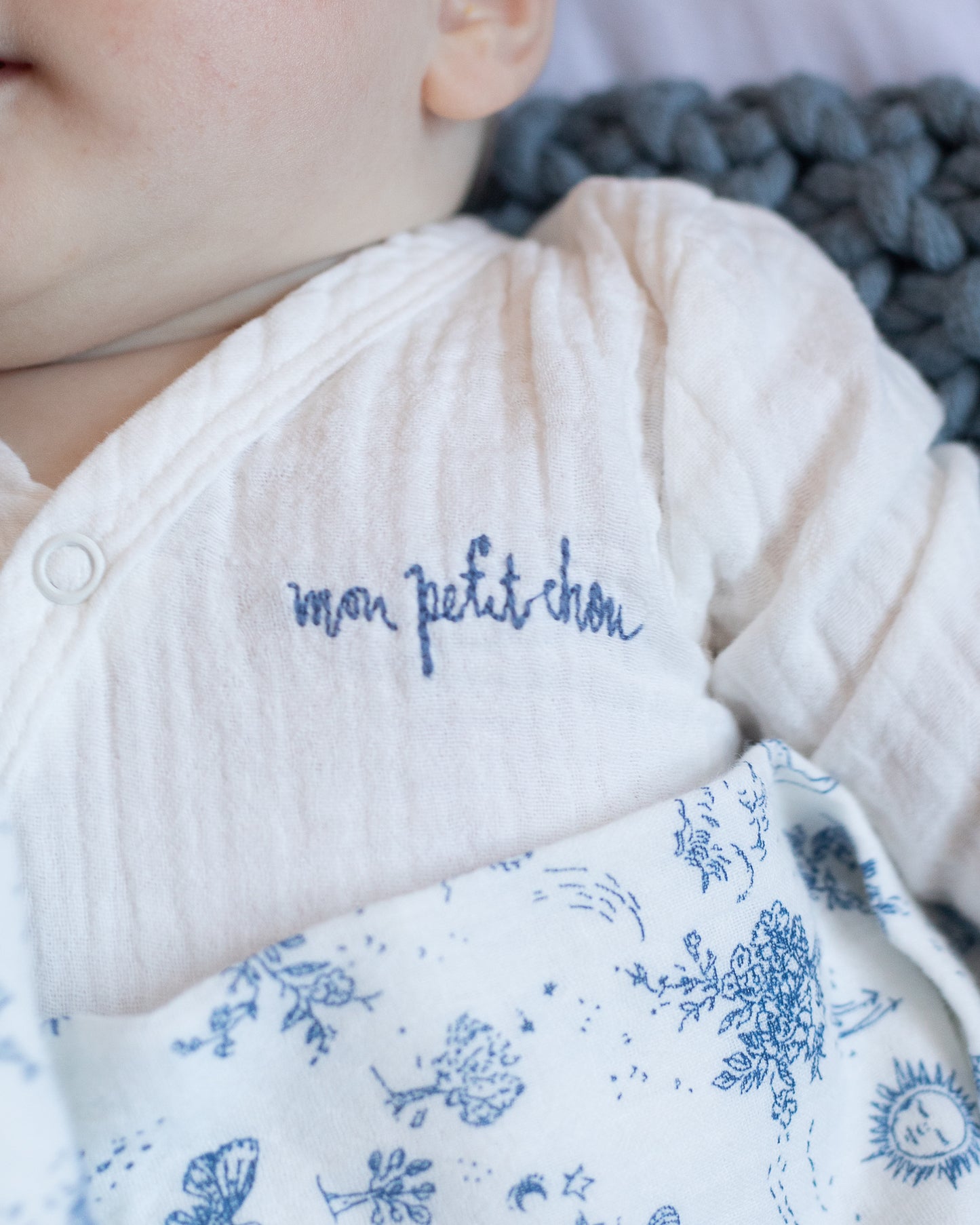 the popple bodysuit {cottontail muslin}