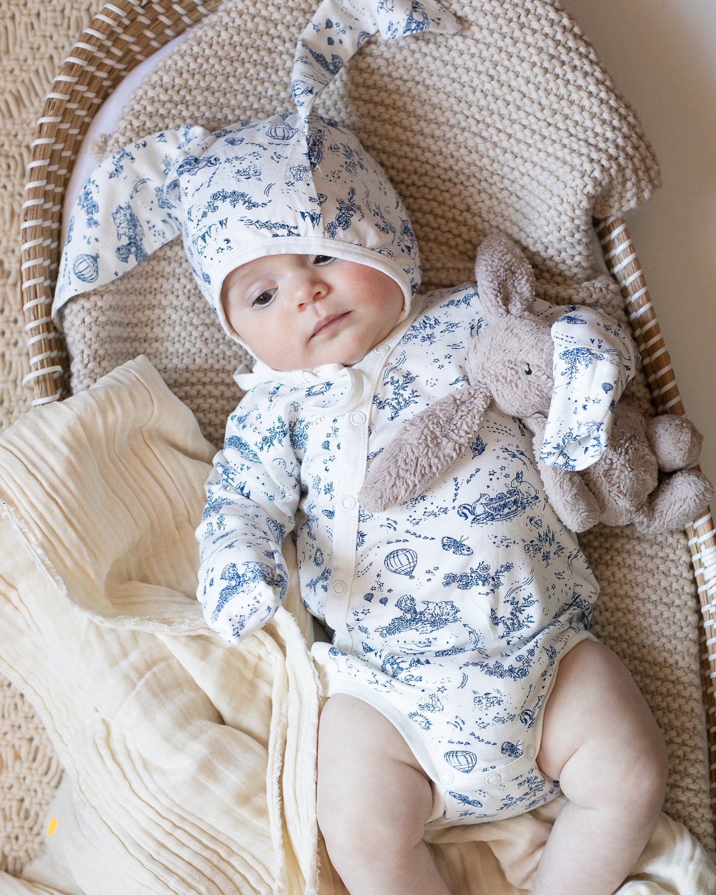 the jannie wrap bodysuit {storytime toile}