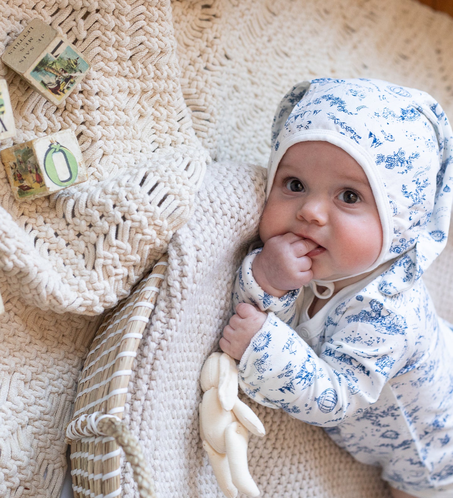 the jannie wrap bodysuit {storytime toile}