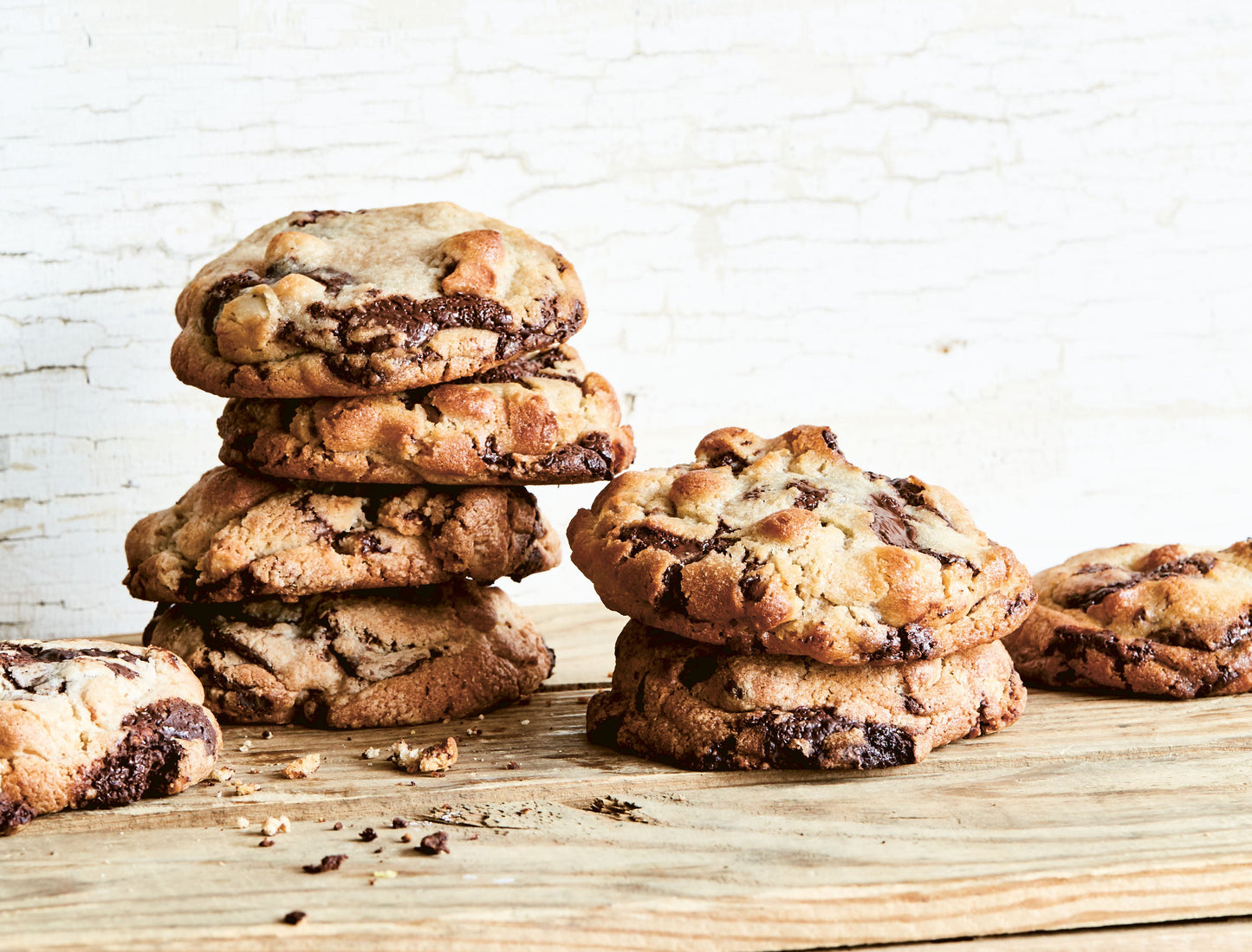 galletas con chispas de chocolate y nueces de mamá
