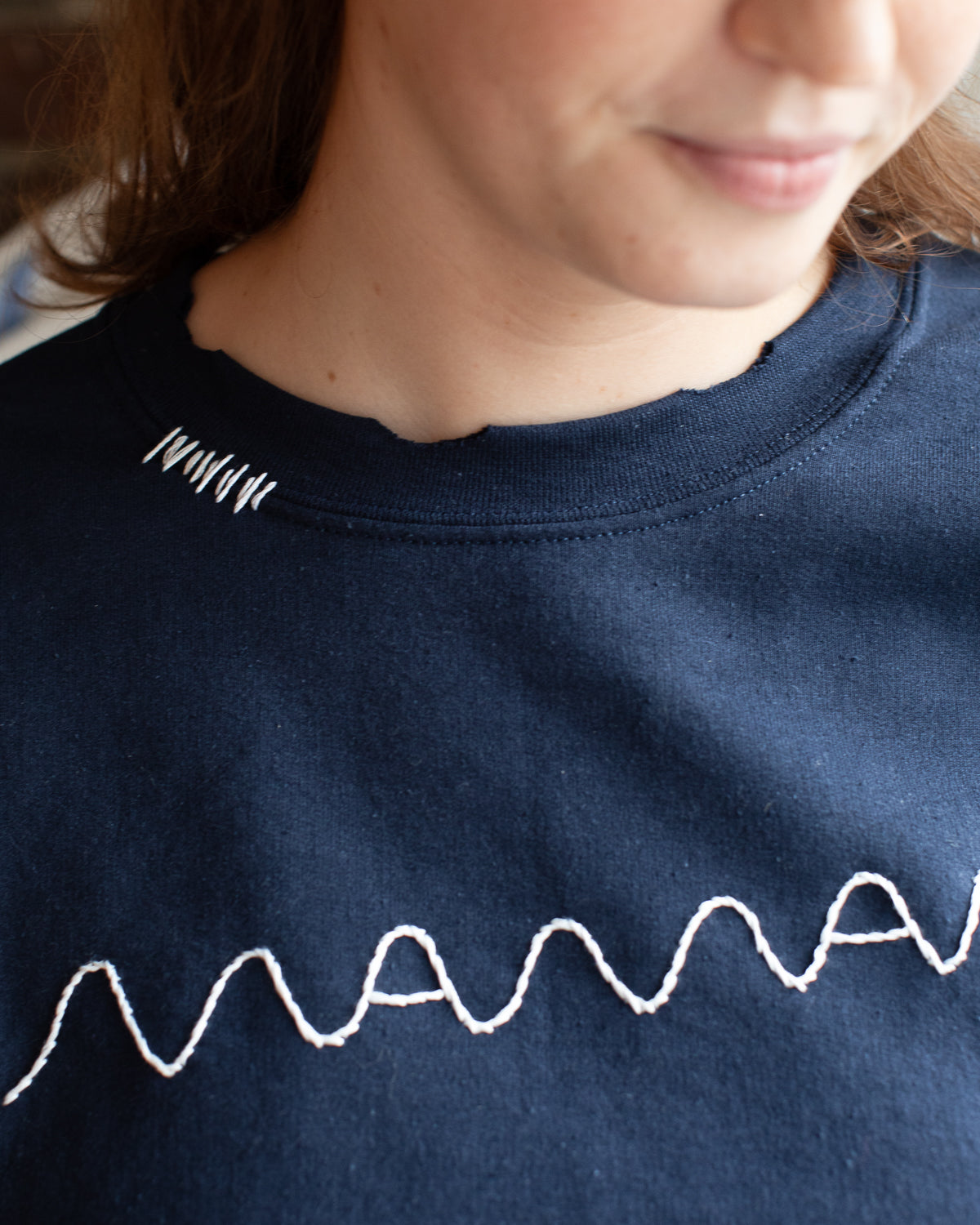 Sudadera con logo "maman" de JRD x maman