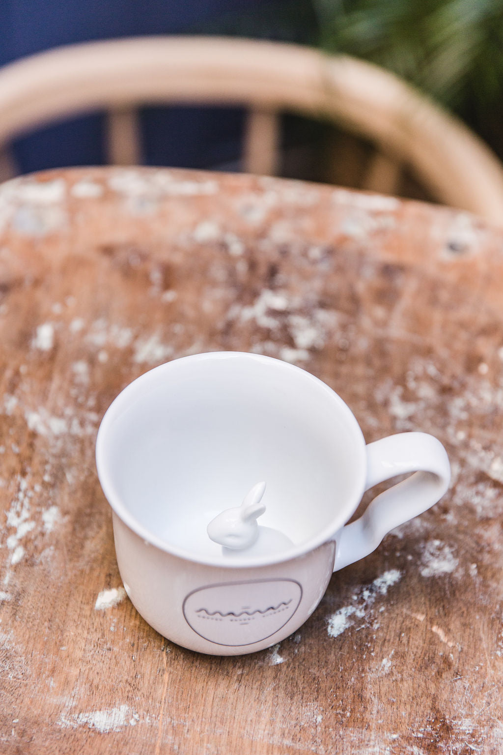 tasse de lapin caché