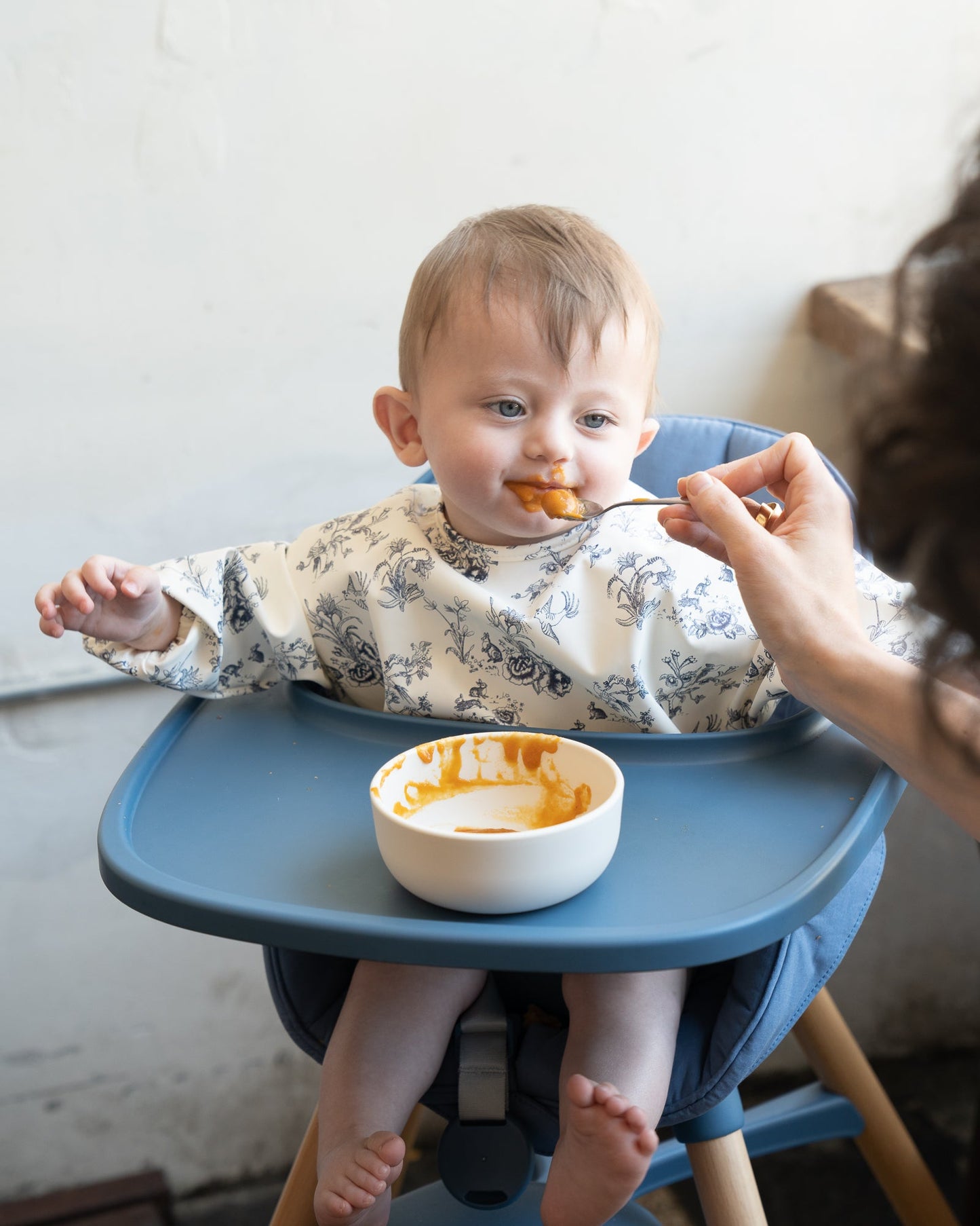 lalo x maman smock bib