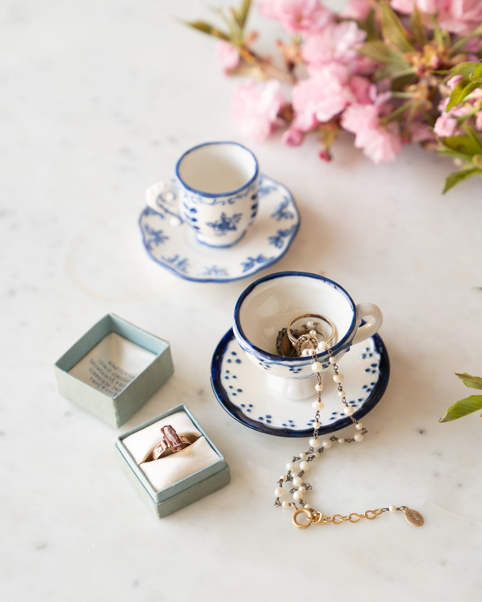 Miniature tea top set