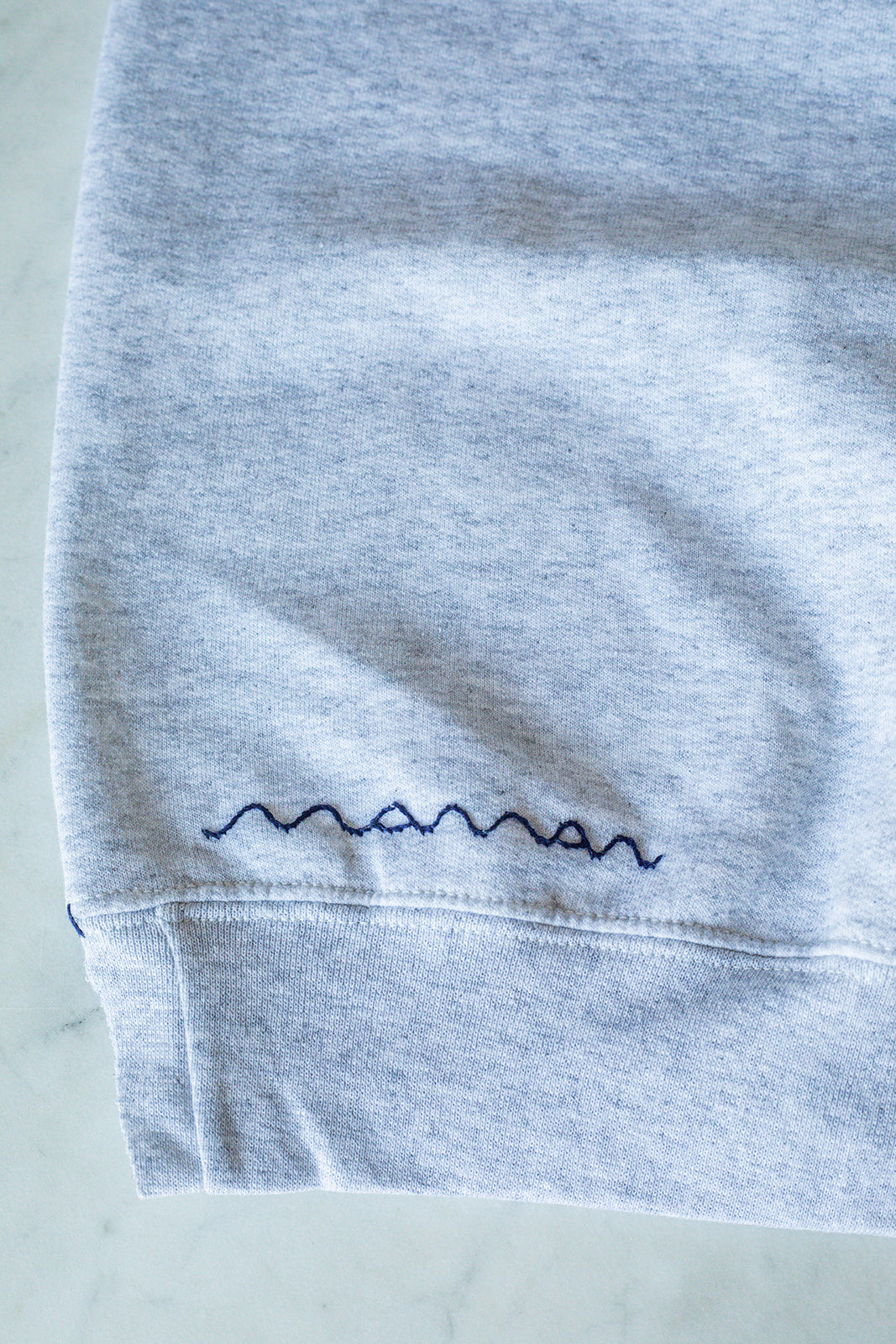{JRD x maman} embroidered croissant sweatshirt
