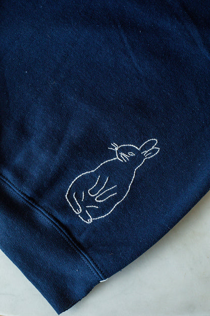 {JRD x maman} embroidered croissant sweatshirt