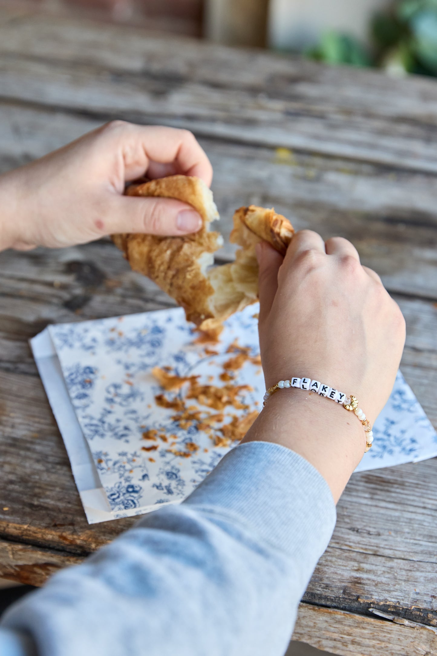 pulsera proyecto palabras pequeñas