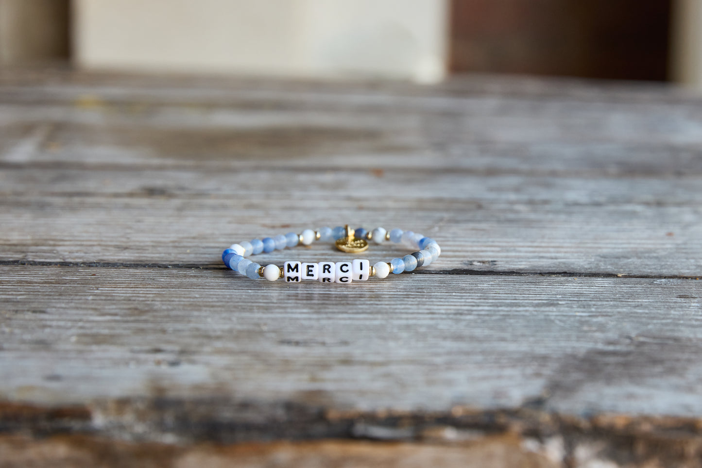 'merci' {little words project bracelet}