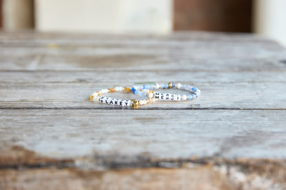 'merci' {little words project bracelet}