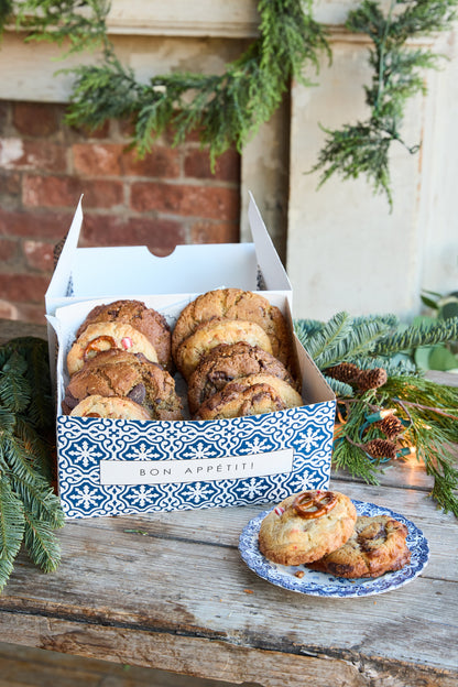 winter cookie gift box