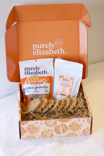 coffret cadeau granola biscuit maman x purement elizabeth