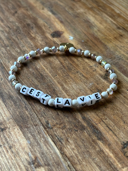 'maman' {little words project bracelet}