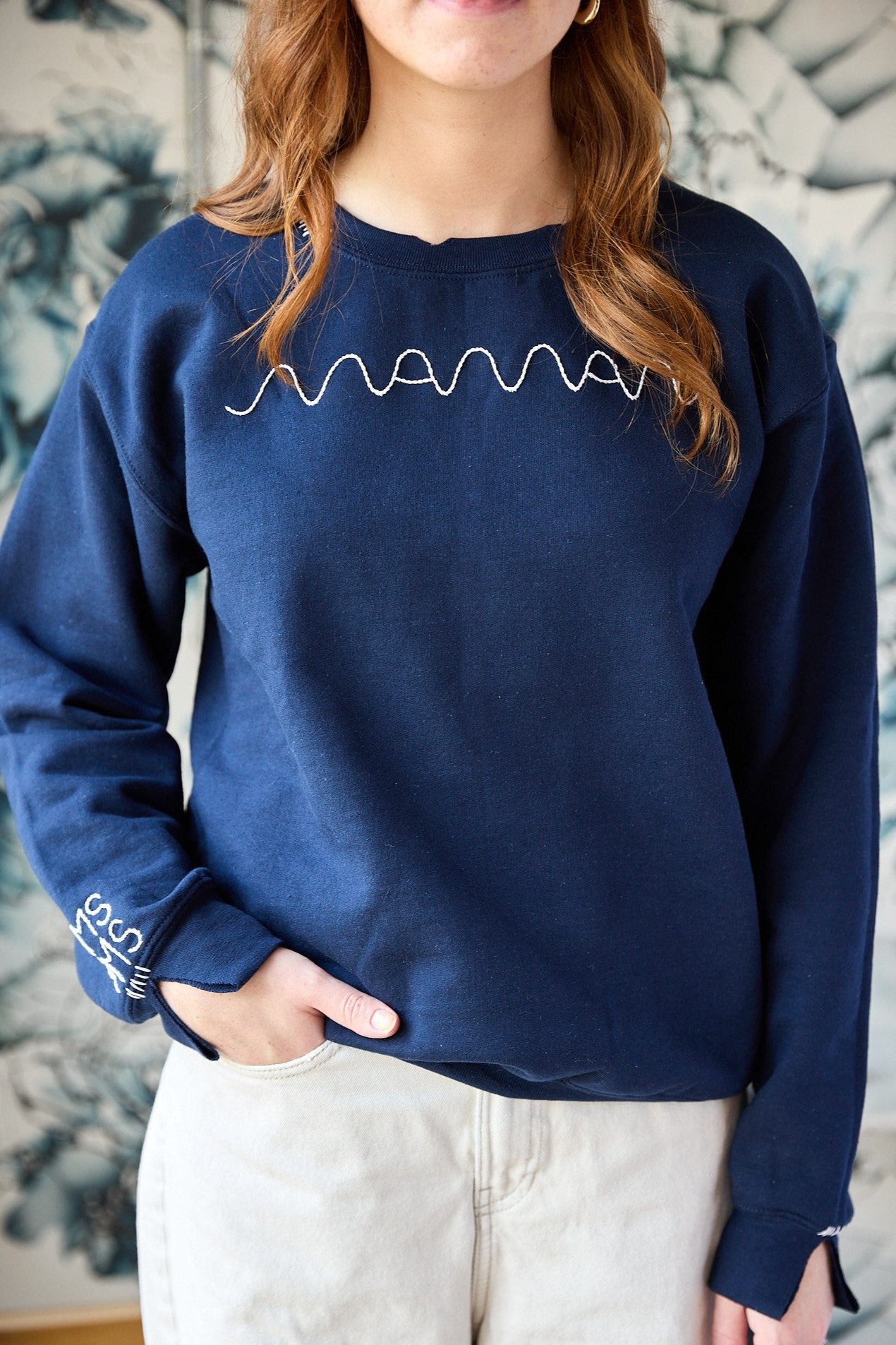 Sudadera con logo "maman" de JRD x maman