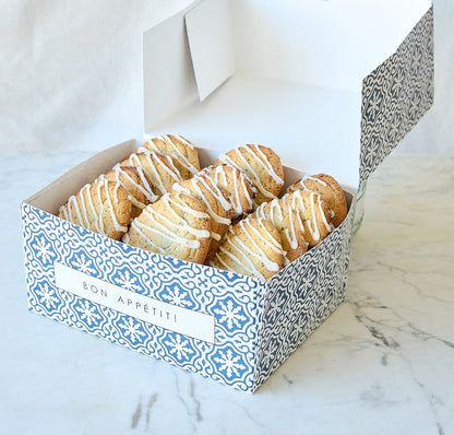 seasonal cookie gift box