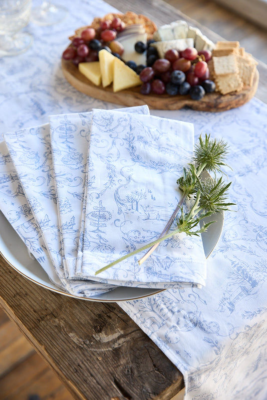 {maman x petite plume} alpine toile napkins