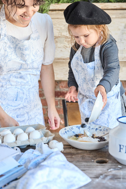 {maman x petite plume} 'maman et moi' apron set