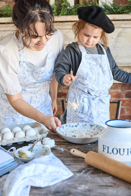 {maman x petite plume} 'maman et moi' apron set