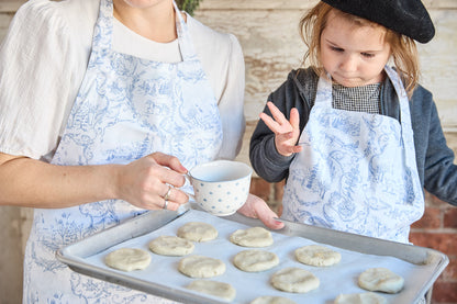 {maman x petite plume} 'maman et moi' apron set