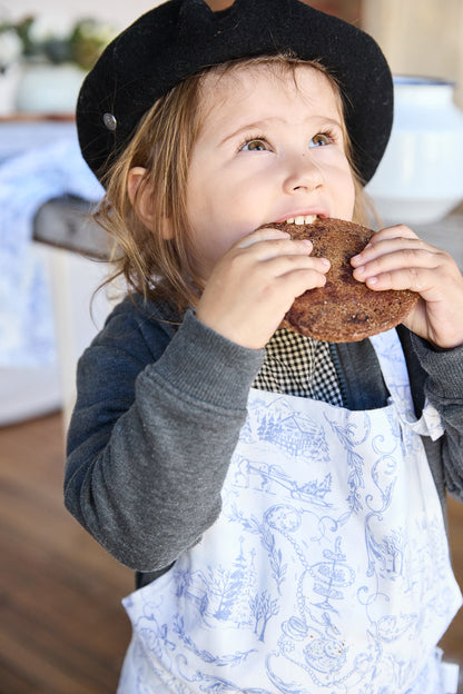 {petite plume x maman} alpine toile kid's apron