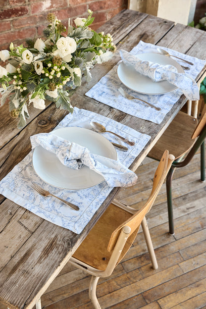 {maman x petite plume} alpine toile napkins