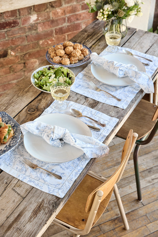 {maman x petite plume} alpine toile placemats