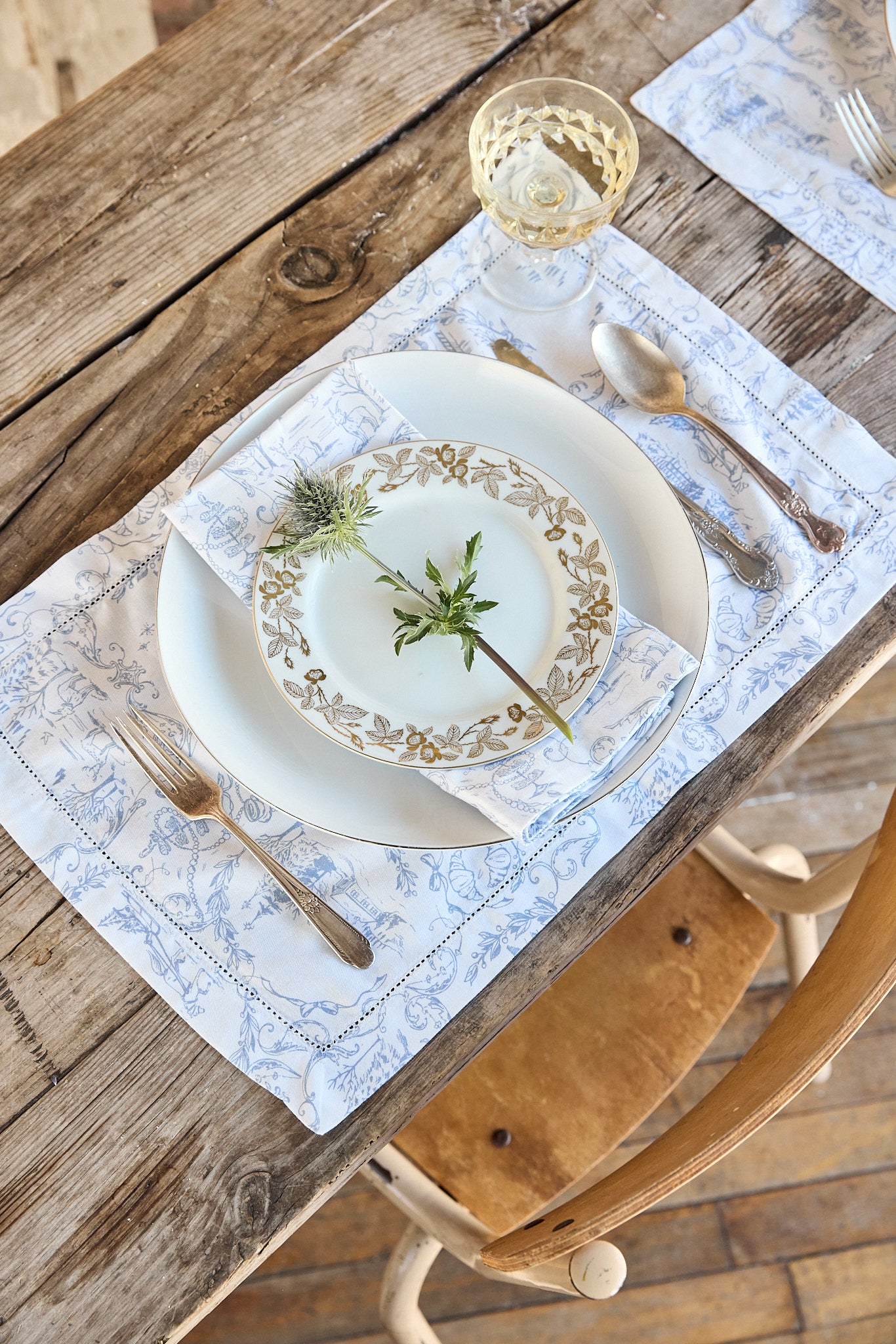 {maman x petite plume} alpine toile placemats