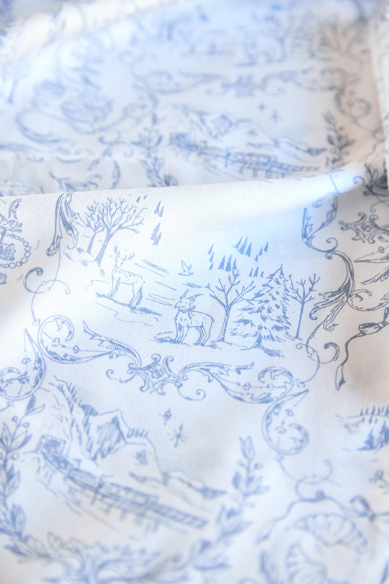 {maman x petite plume} alpine toile napkins