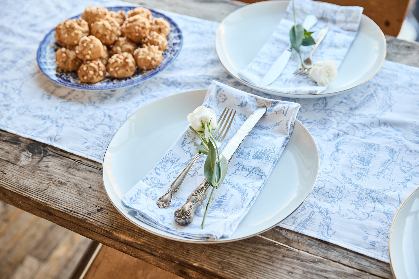 {maman x petite plume} alpine toile table set bundle