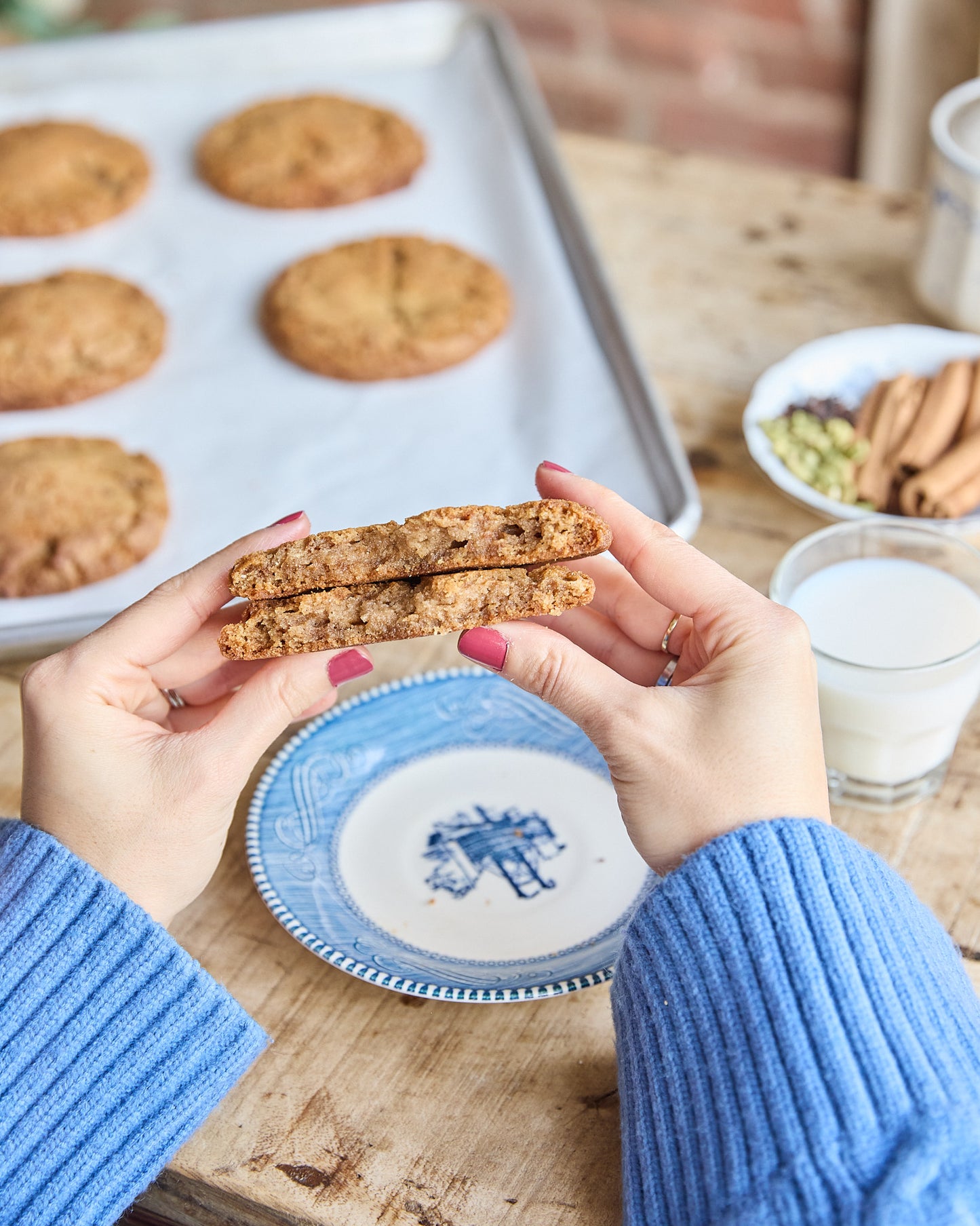 winter cookie gift box