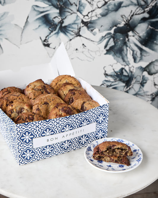 seasonal assorted cookie gift box