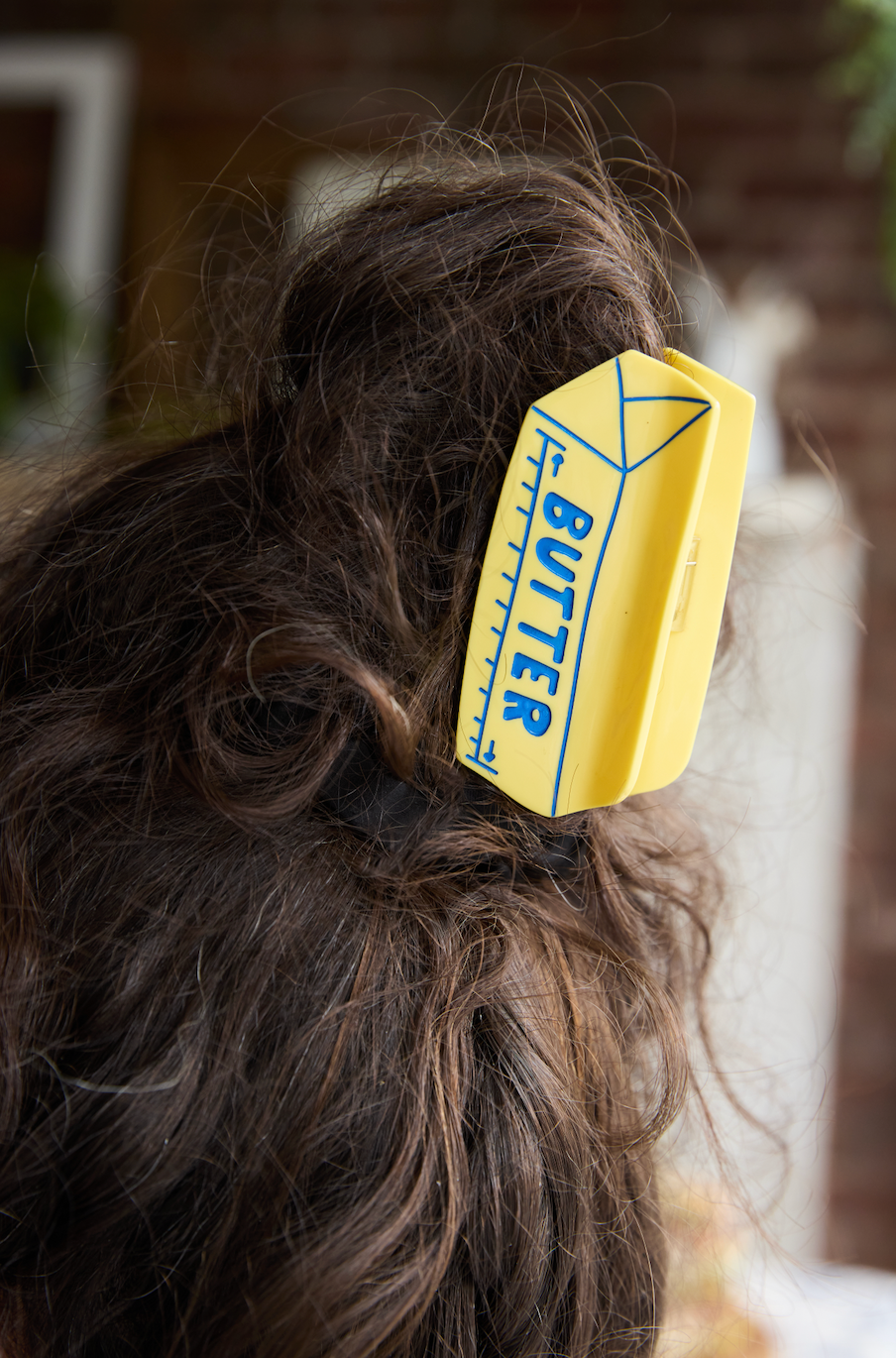 butter hair clip