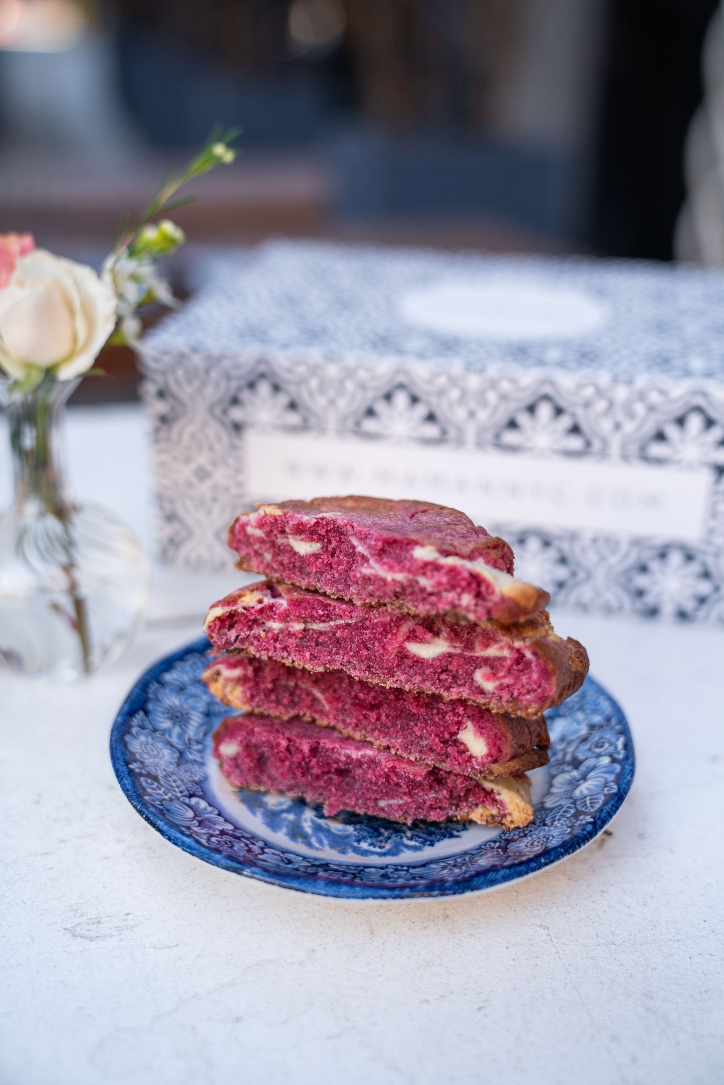 coffret cadeau de biscuits d'hiver