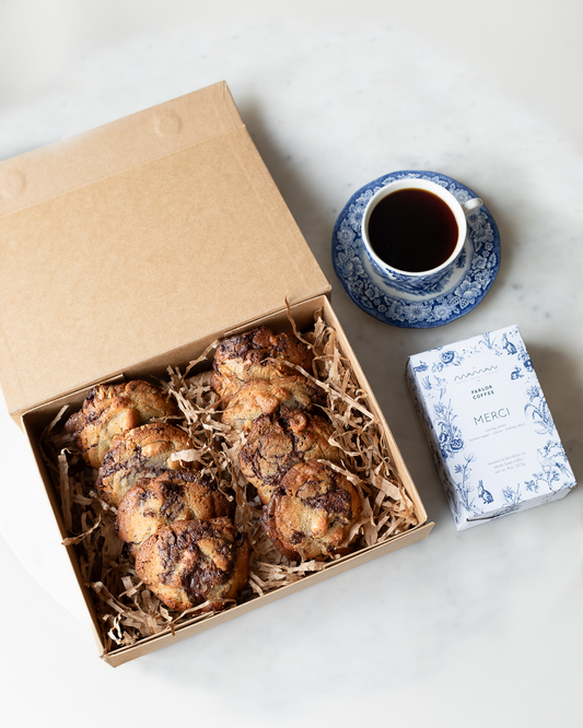 parlor coffee & cookie gift box