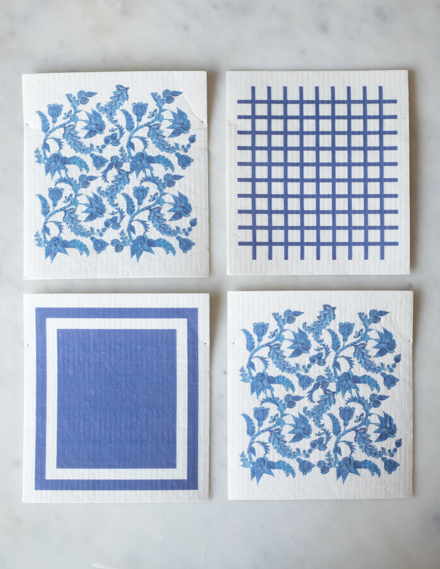 {KAF home x maman} blue & white swedish dishcloths