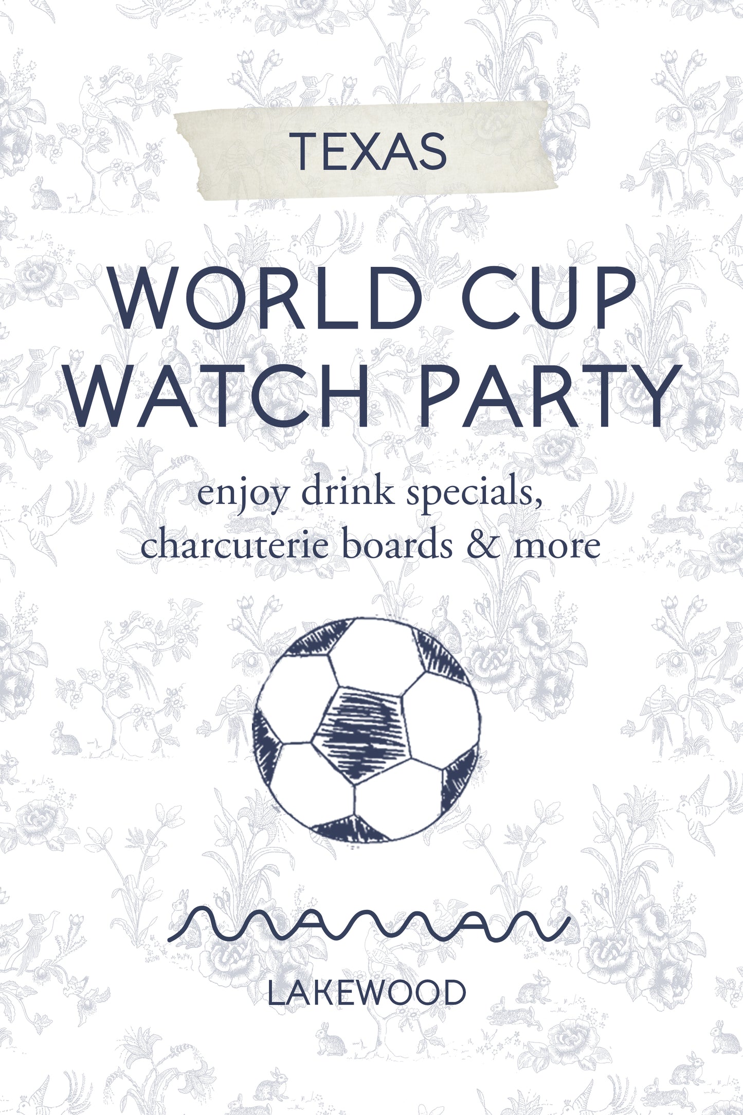world cup watch party at maman lakewood