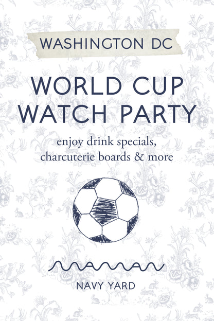 world cup watch party at maman navy yard