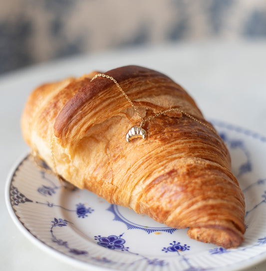 le croissant necklace
