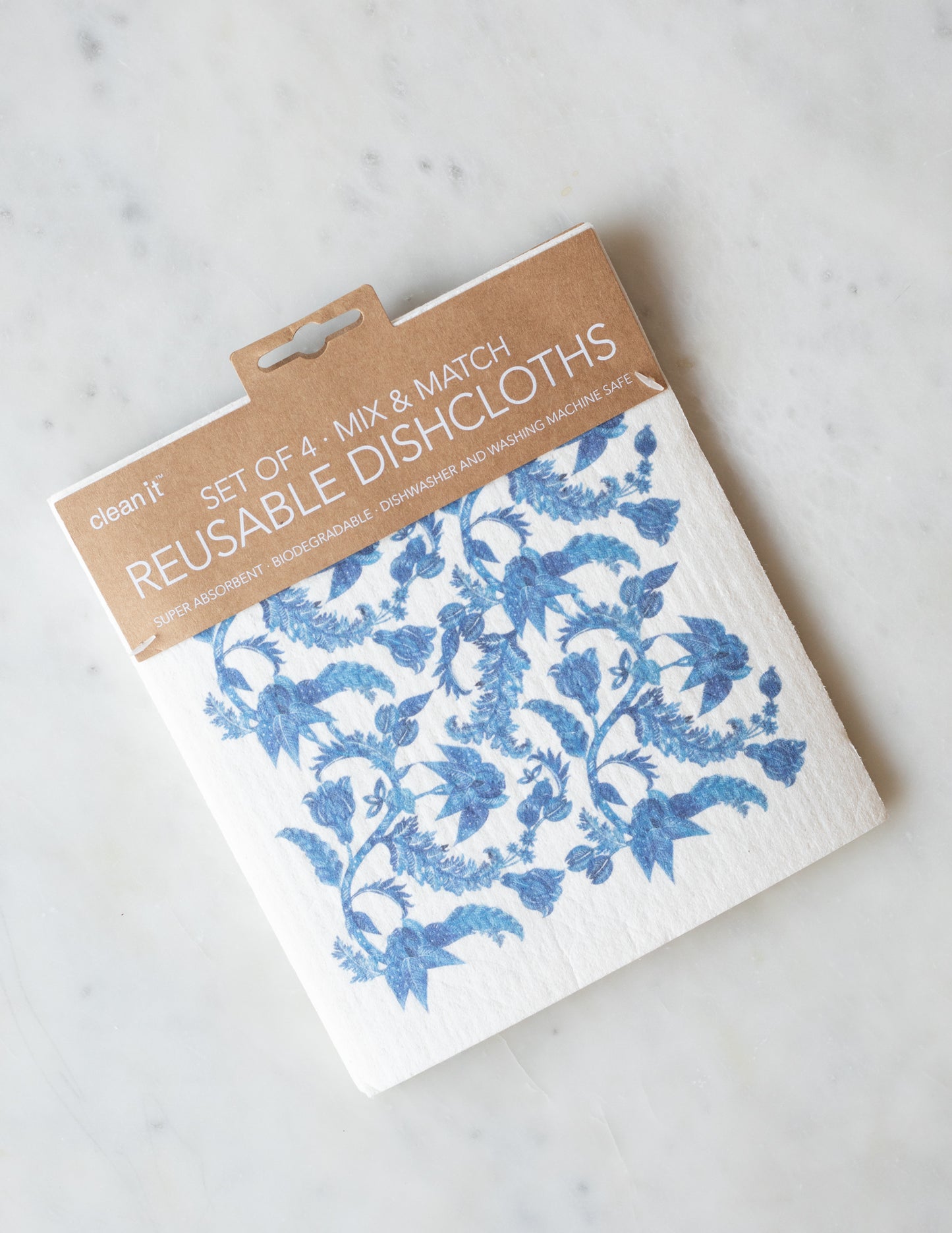 {KAF home x maman} blue & white swedish dishcloths