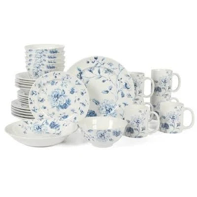 martha stewart french garden party dinnerware set {six items per piece set}