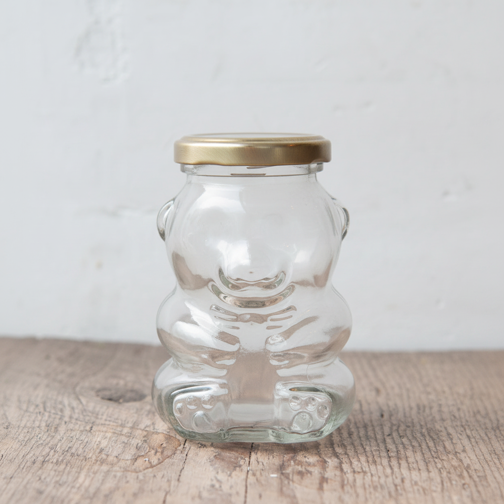 teddy bear glass