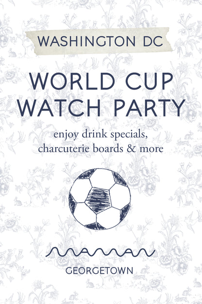 world cup watch party at maman georgetown 6/19 3pm