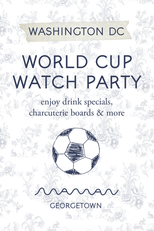 world cup watch party at maman georgetown 6/19 3pm