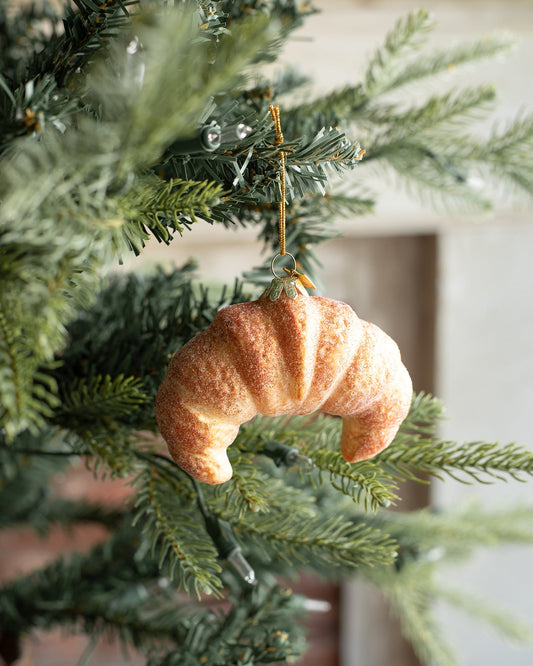 adorno de croissant